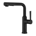 Onyx matte black pull-out kitchen faucet