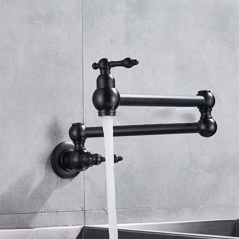 Brigade pot filler, matte black