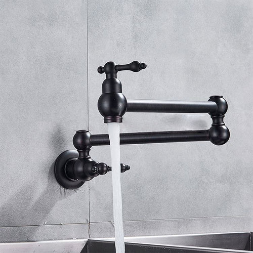 Brigade pot filler, matte black
