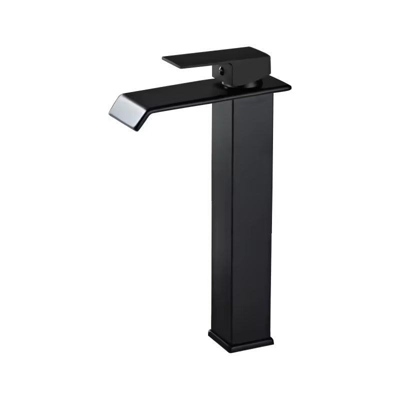 Cascade waterfall faucet, matte black