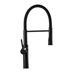 Vela semi-pro kitchen faucet, matte black